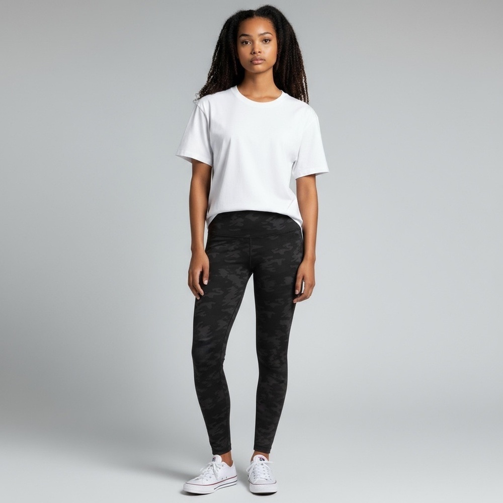 SPANX Dark Camouflage Leggings